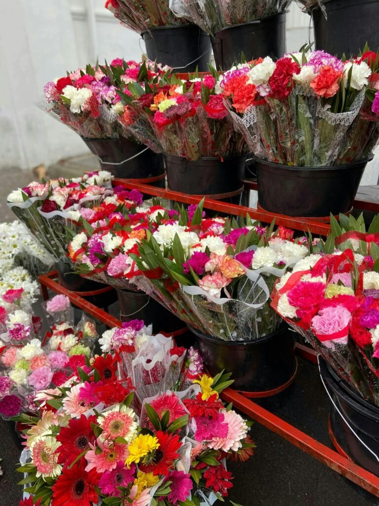 Ramos de flores a la venta