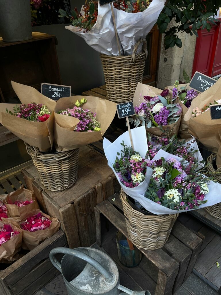 Ramos de flores a la venta